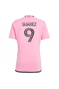 Inter Miami Luis Suarez #9 Voetbaltruitje Thuis tenue 2024-25 Korte Mouw